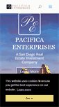 Mobile Screenshot of pacificaenterprises.com